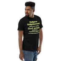 Image 4 of Religious Enlightenment Fitted Short Sleeve T-shirt