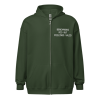 Image 4 of Benchmarks Mid heavy blend zip hoodie