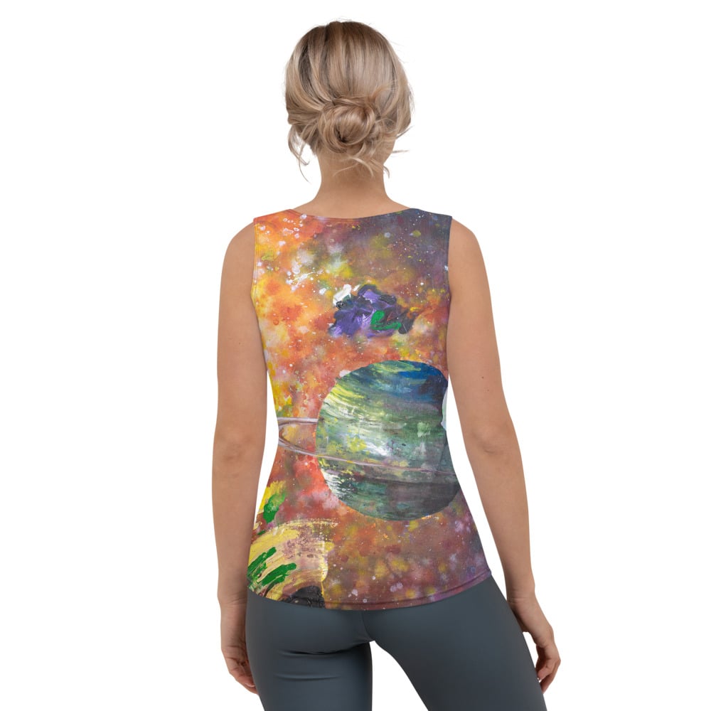 Image of We'll See How Long The Universe Enjoys this Patch Job Tank - Women's
