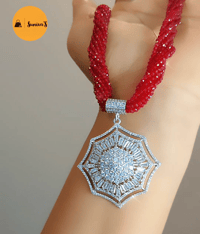 Image 2 of Namita_Short Hydrocrystal/Hydropotey Set with Adjustable Ring