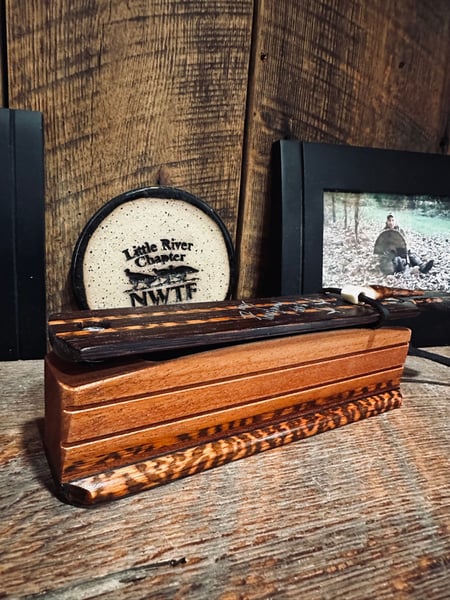 Image of Wenge/Mahogany with Snakewood inlay