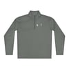 ICONS Quarter Zip - Gray and Navy
