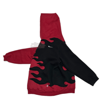 Image 4 of (L) Nike Flame Side Black Red Colorway "Zholen" 537