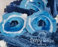 Image 2 of Blue and White Coasters Set of 4