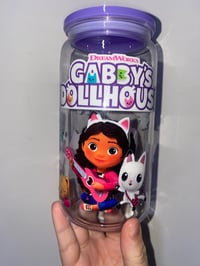 Image 1 of gabby dollhouse acrylic can tumbler