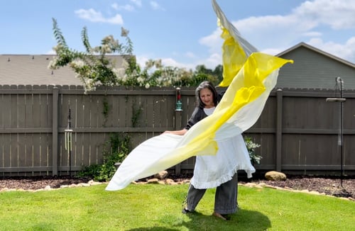 Image of “Glory to Glory” Extravagant Worship Flags