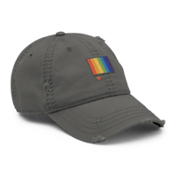 Image 16 of I Love LGTVHD+ Distressed Dad hat