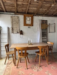 Image 1 of La table de ferme & ses rallonges 