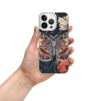 Image 20 of Grunge Goth Style Cottagecore Moth Clear Case for iPhone®