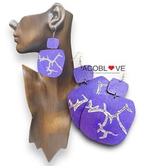 Purple Rain Earrings 