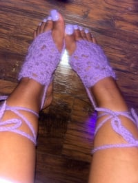 Image 3 of Footless Lace ups 