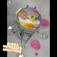 Image 1 of Chill Care Bear Mini Glass Stash 