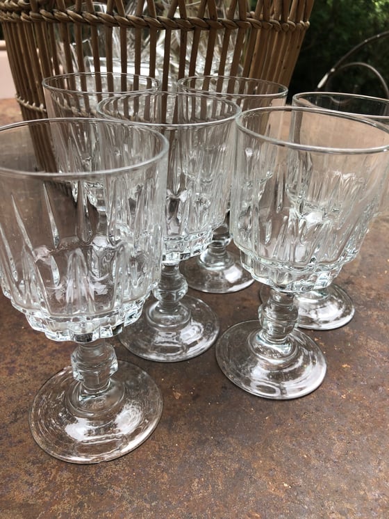 Image of Verres à pied 