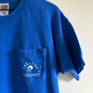 Image of 'Karaoke Entertainment' Pocket T-Shirt