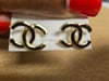 Double C Earrings (Gold)