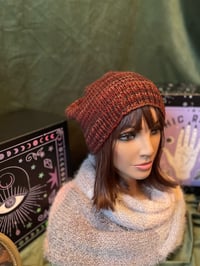 Image 4 of Earthy Elegance Slouchy Beanie 