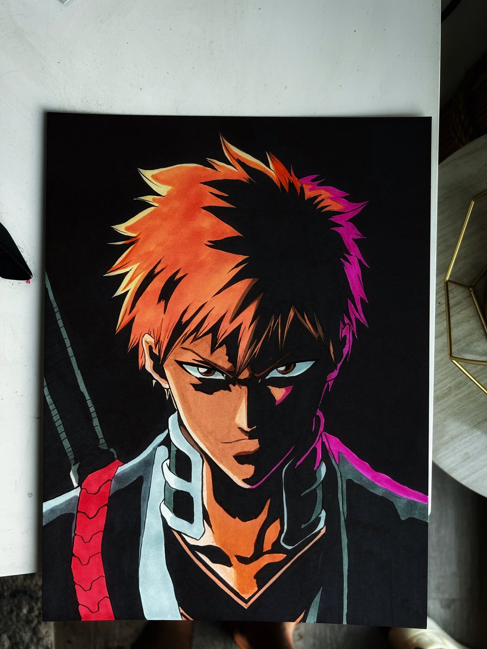 Image of Bleach dark background 