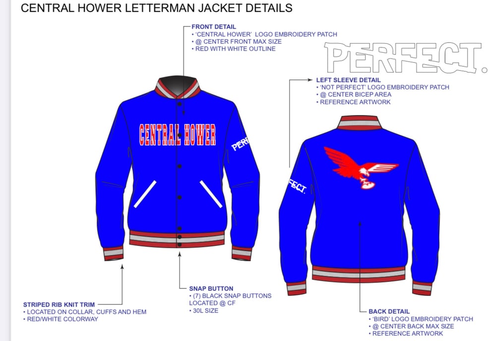 City Series Central-Hower Satin Team Jacket