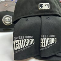 Image 3 of New Era 59Fifty Cubs Sweet Home Black Pewter