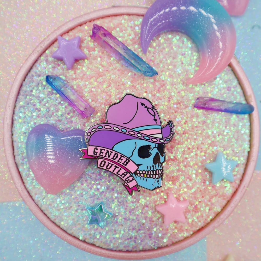 Image of Gender Outlaw Enamel Pin