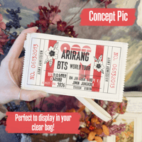 Image 2 of BTS Arirang Card Wallet and Charms ‼️PREORDER ‼️