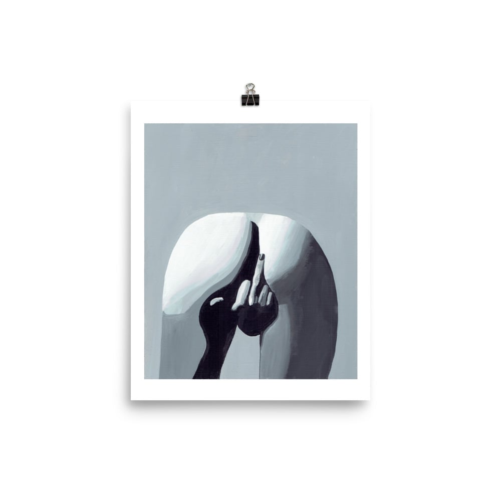 Image of THE MIDDLE FINGER POSTER