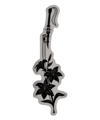 NieR Virtuous Treaty & Lunar Tear Flower Vinyl Sticker