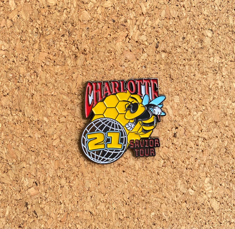 Image of Charlotte Savior Tour 21’ Pin by Trippy Pins