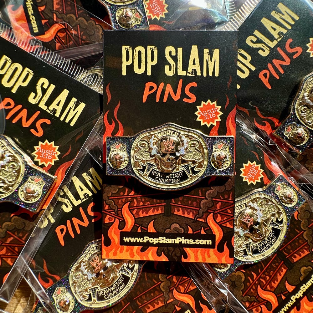 Image of Stone Cold Championship Title - Pin