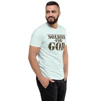 Image 6 of Soldier For God Fitted Short Sleeve T-shirt