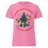 Image 1 of Merry Scratchmas Women’s basic softstyle t-shirt