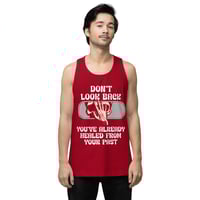 Image 17 of Men’s premium PAST HEALING tank top