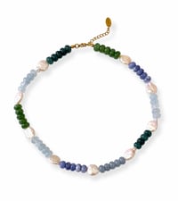 Image 1 of Pre-Order Natural Stone bead Necklace 