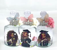 Image 1 of Cap and Confidence Decor Bottle