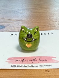 Image 2 of Whatif Monster Ceramic Figurine - Free Shipping in Contiguous US