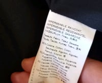 Image 9 of Marina Rinaldi Designer Textured Evening Rain Coat Size UK 16/18