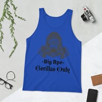 Image 4 of BOSSFITTED Gorillas Only Unisex Tank Top