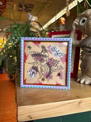 Image of ‘me and the bird’ original