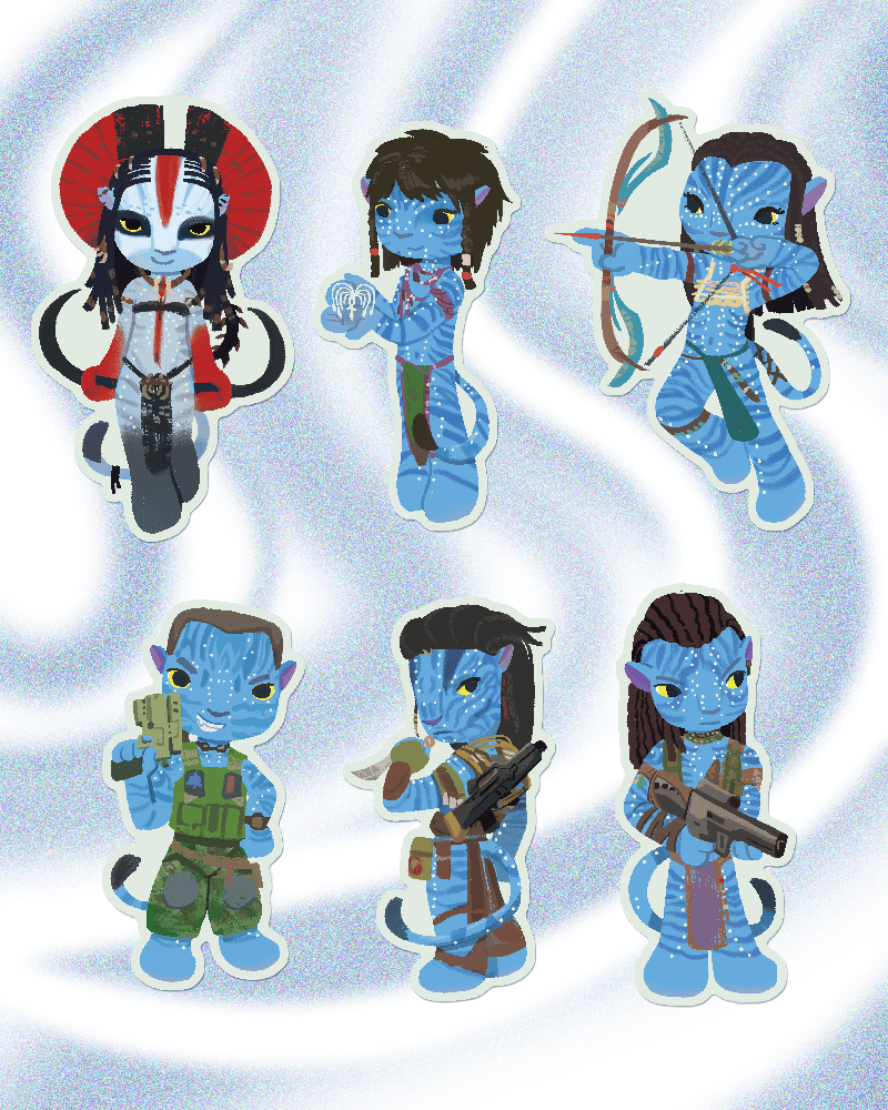 Image of Pandora Glow in the Dark Charms - PREORDER