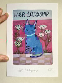 Image 5 of Her Ladyship -A5 Print 