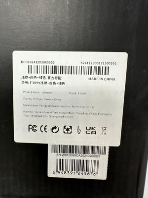 Image of AULA F3099 Wireless Keyboard, Rechargeable Keyboard With RGB Light - Free Shipping