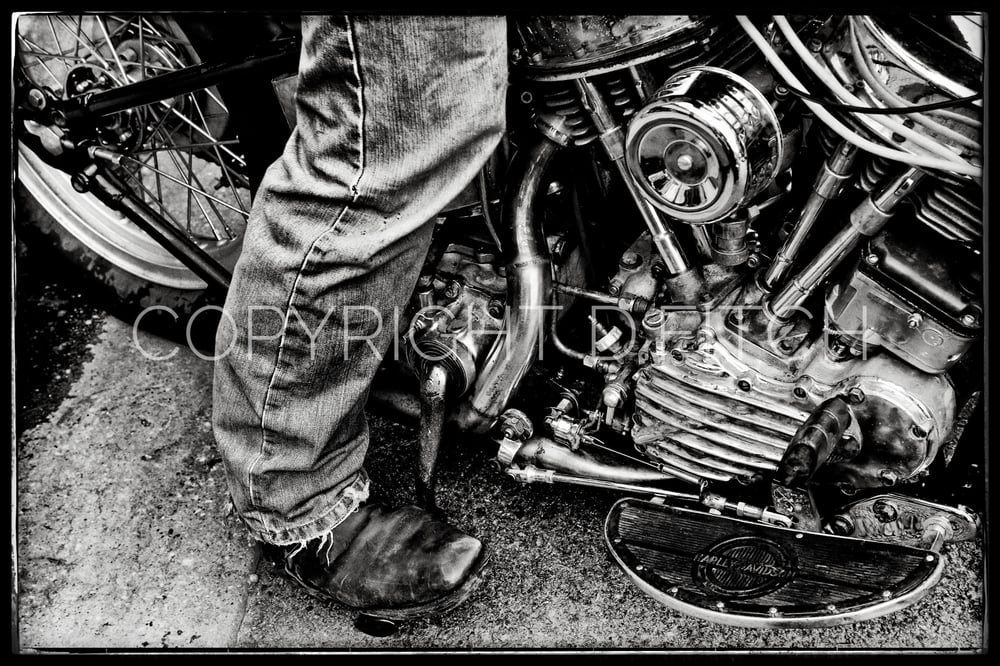 Image of "Kick" Signed Print