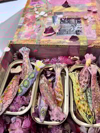 Image 3 of Flowers & Fish- Cynthia Marks