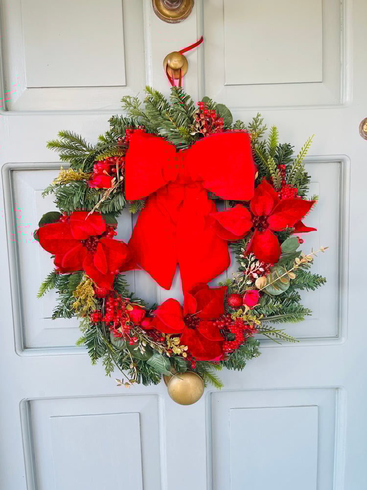 Image of 50cm Red Poinsettia 