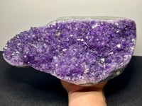 Image 5 of Large Amethyst & Polished Agate Statement Piece #3008