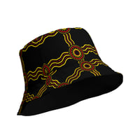 Image 1 of Reversible bucket hat “Connection”