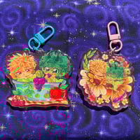 Punnchi Fae BakuDeku Keychains