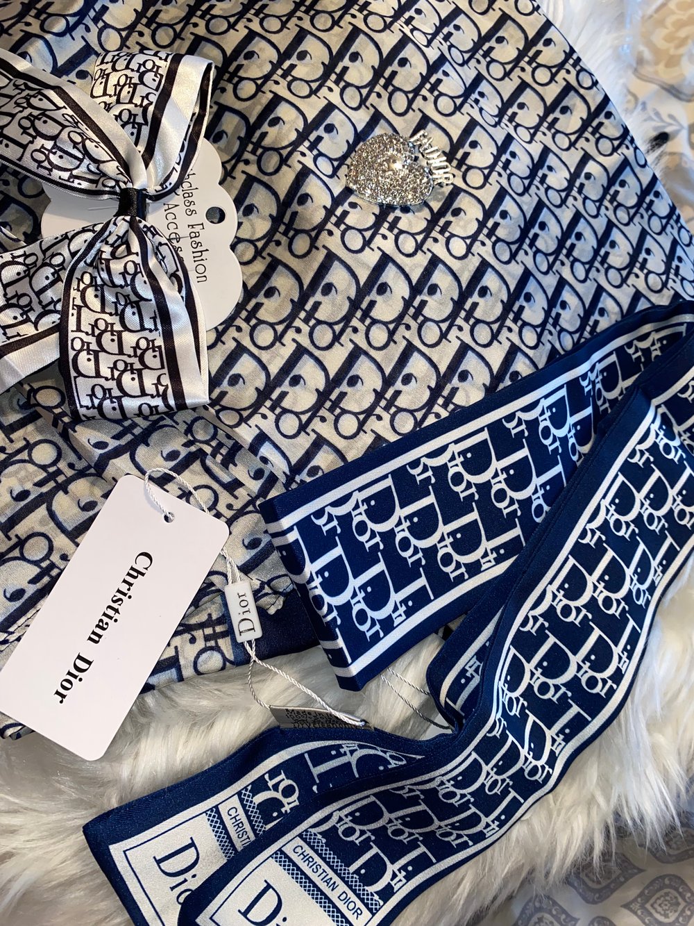 Silk Luxury Scarf - Pick Your Brand 