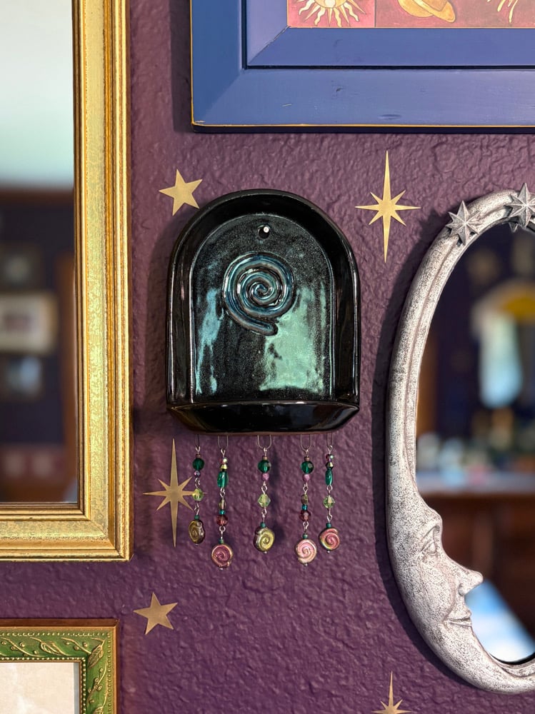 Image of Beaded Spiral Shelf #2
