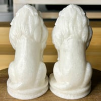 Image 3 of White Jade Lions ($30)